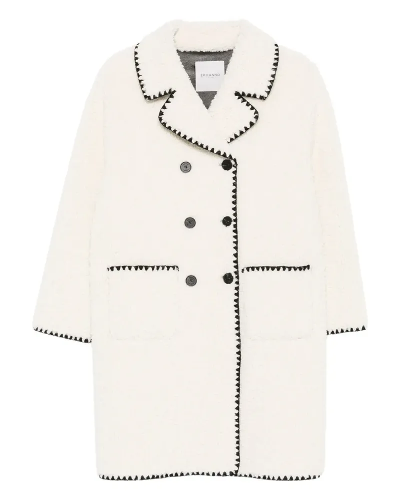 Ermanno Scervino Klassische Cabanjacke - Weiß Weiß