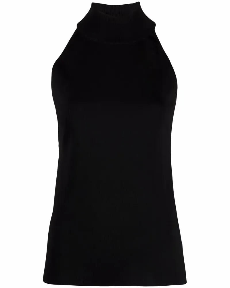 Givenchy Top mit Reißverschluss - Schwarz Schwarz