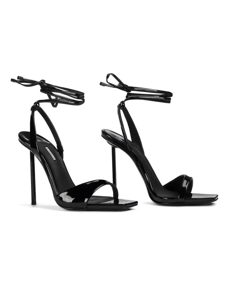 Le Silla Nyra Sandalen mit Schnürung - Schwarz Schwarz