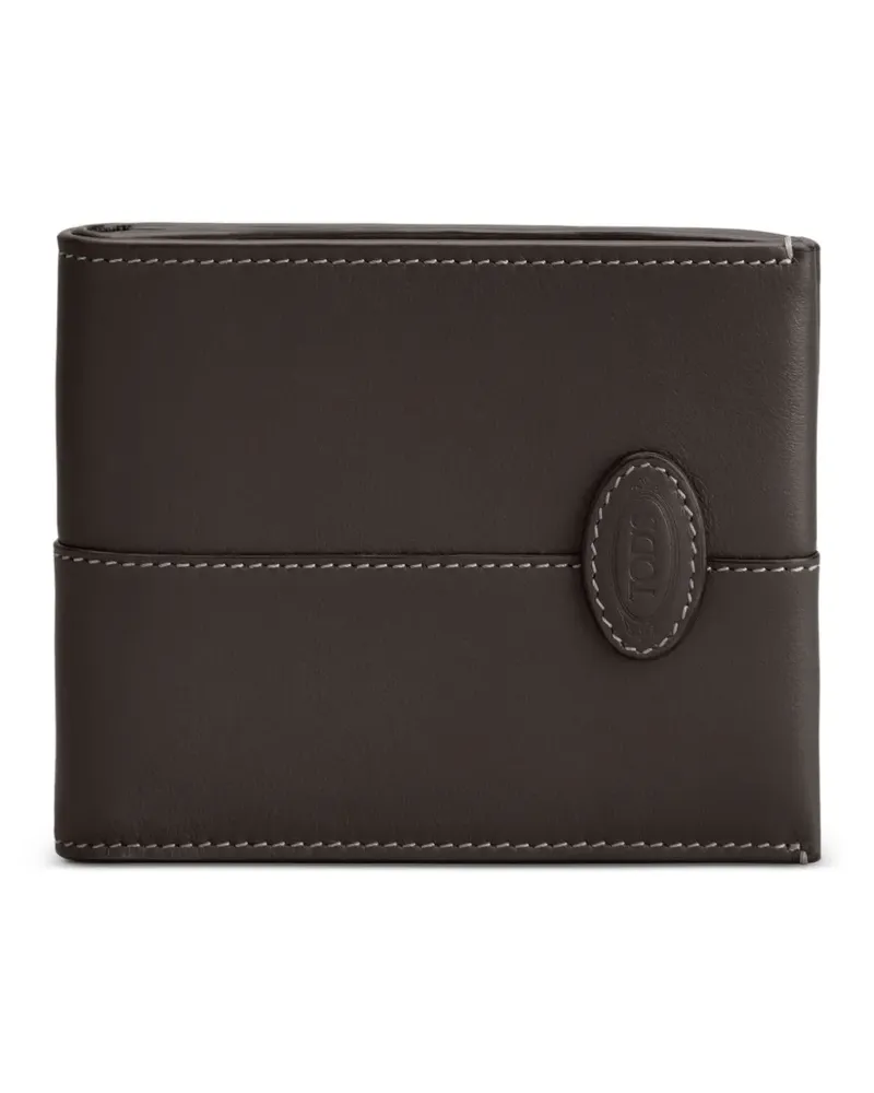 TOD'S Klassisches Portemonnaie - Braun Braun