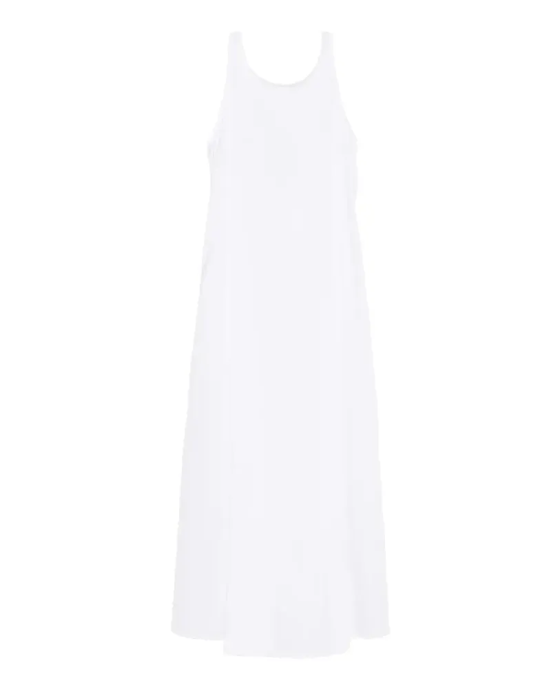 Max Mara sleeveless A-line midi dress - Weiß Weiß