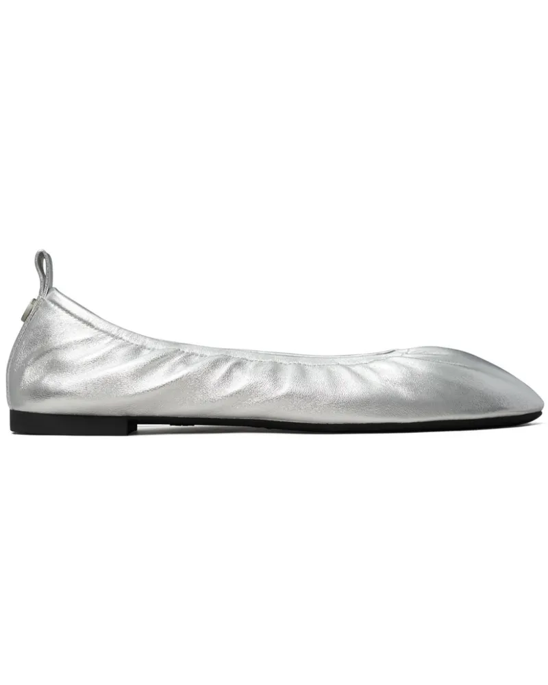 Tory Burch Eddie 2.0 Ballerinas - Silber Silber