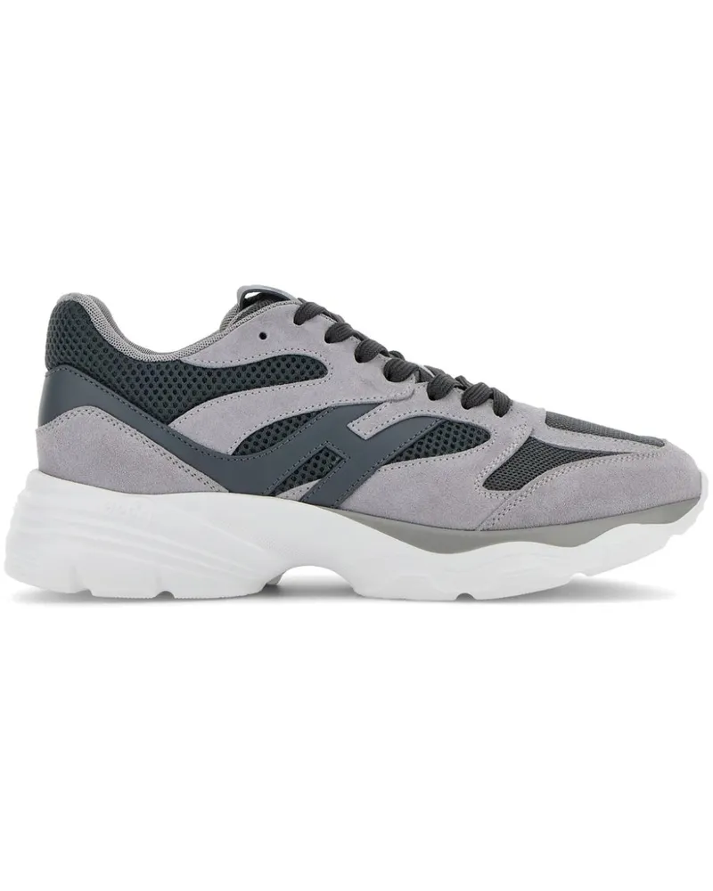 Hogan Sneakers mit Wildledereinsätzen - Grau Grau