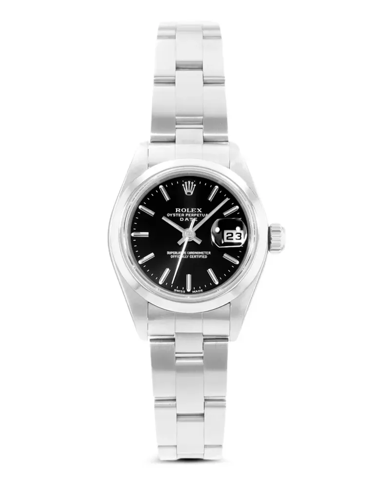 Rolex 2000 Oyster Perpetual Date Armbanduhr, 26mm - Schwarz Schwarz