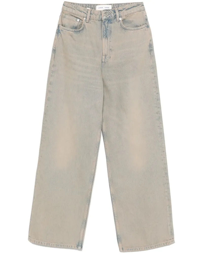 Samsøe & Samsøe Jeans mit geradem Bein - Nude Nude