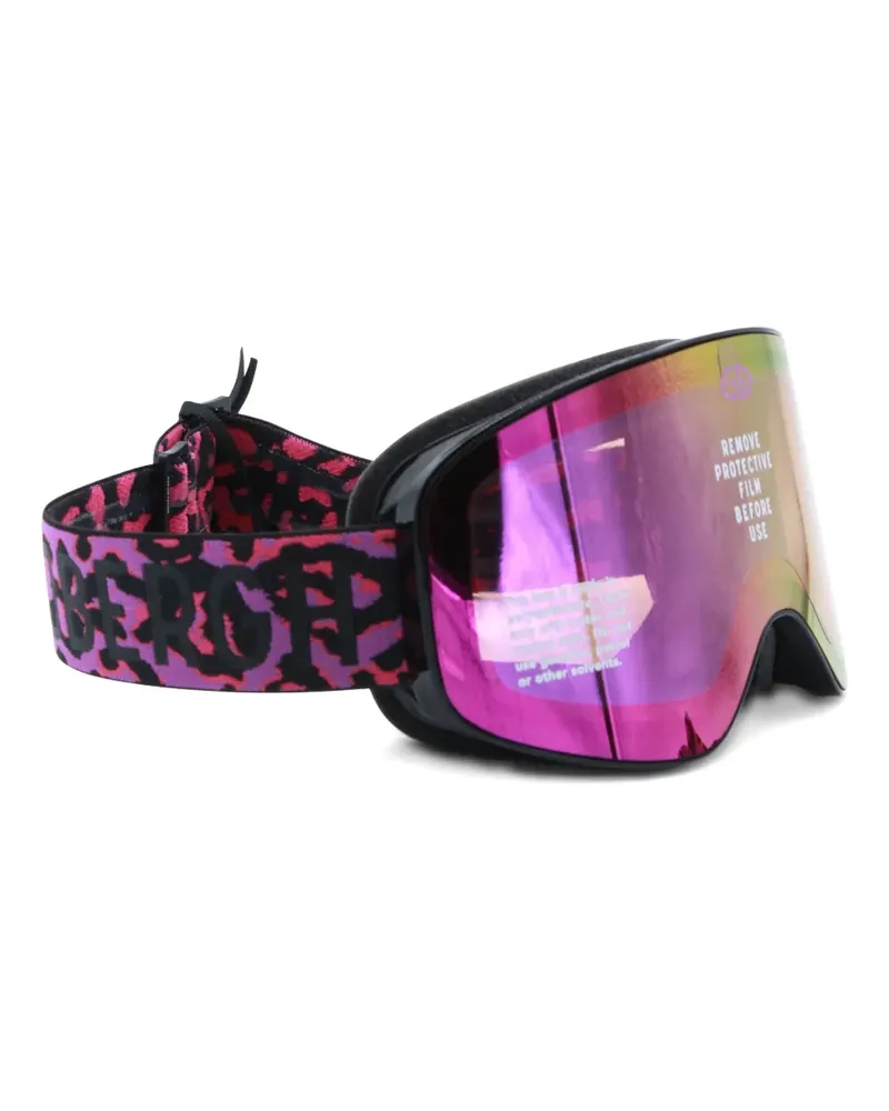 GOLDBERGH Sonnenbrille mit Leopardenmuster - Schwarz Schwarz