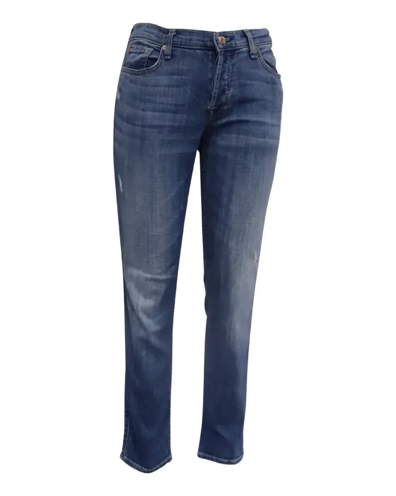 7 for all mankind Halbhohe Jeans - Blau Blau