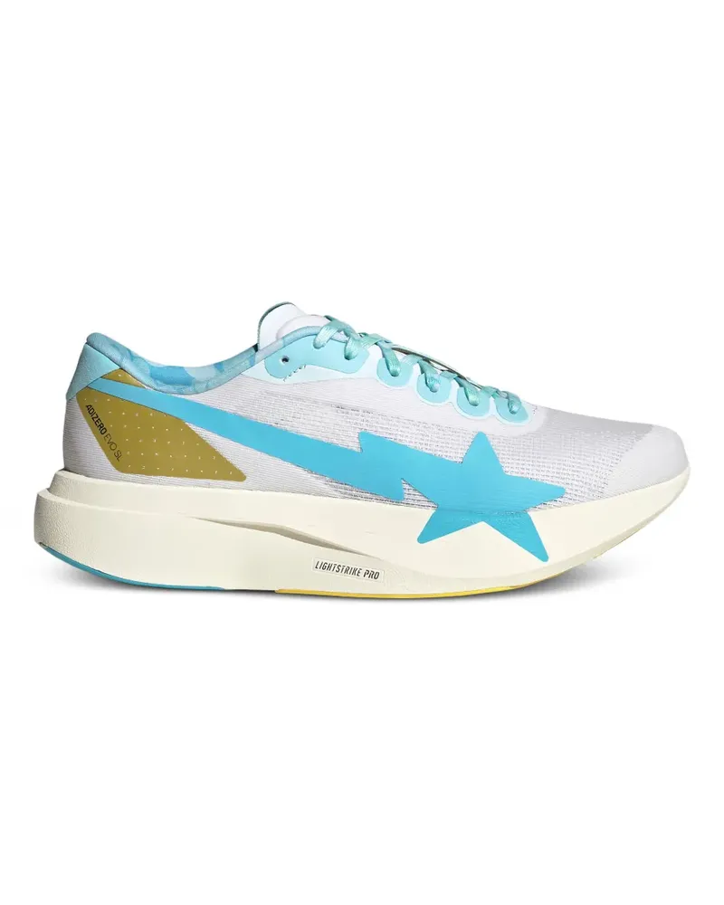 adidas x Bape Adizero Evo SL Sneakers - Weiß Weiß