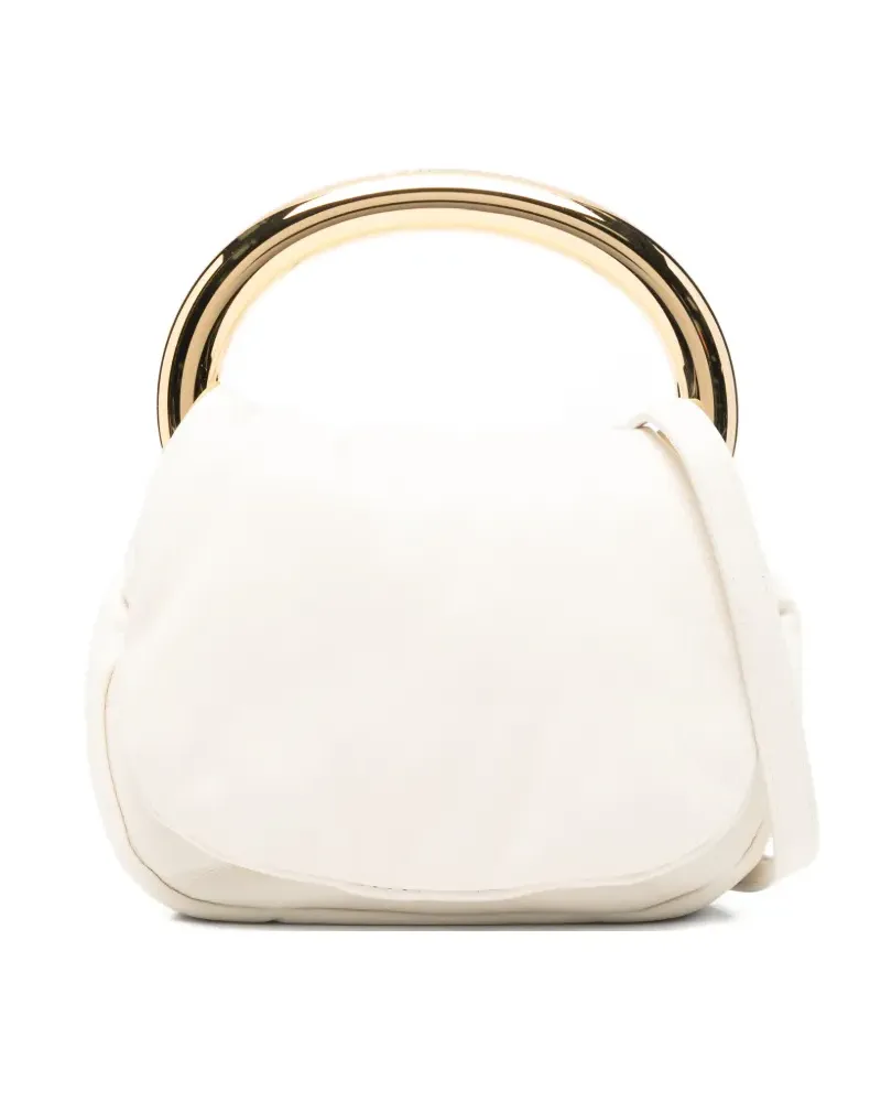 Blumarine Mini Ring Tote Leder - Nude Nude