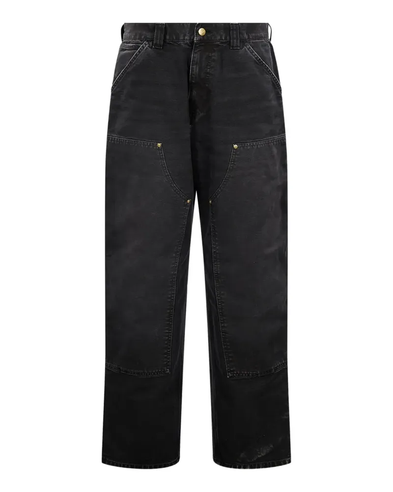 Carhartt WIP Double Knee Hose - Schwarz Schwarz