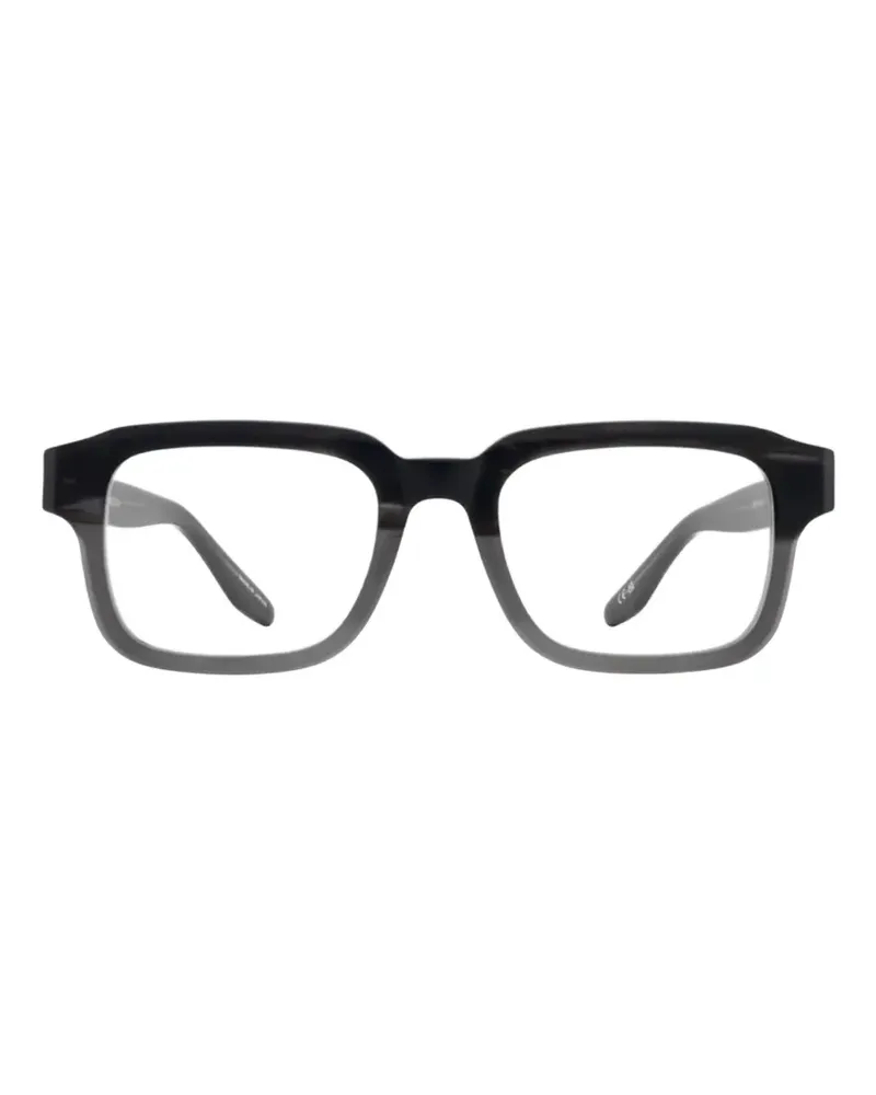 Barton Perreira Coelho Brille mit eckigem Gestell - Schwarz Schwarz