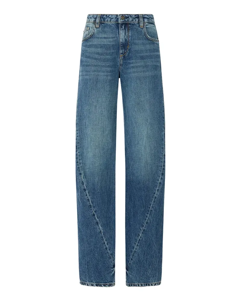 Liu Jo jeans with asymmetrical seams - Blau Blau