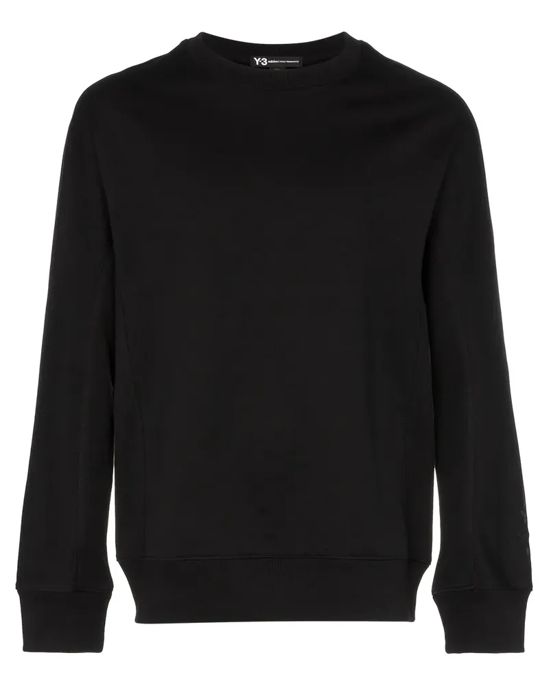 Y-3 Sweatshirt mit rundem Ausschnitt - Schwarz Schwarz