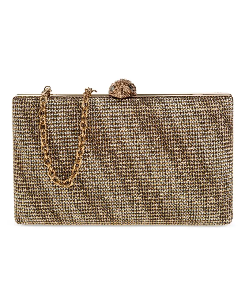 Kurt Geiger Kensington Clutch mit Kristallen - Gold Gold