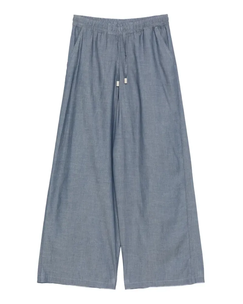 Fedeli cotton trousers0 - Blau Blau