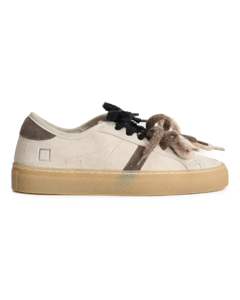 D.A.T.E. Tender Sneakers aus Wildleder - Nude Nude