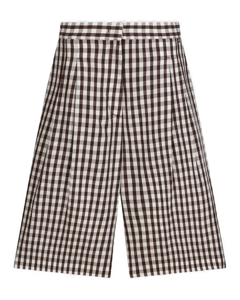 Liu Jo Bermudas mit Vichy-Karo - Braun Braun