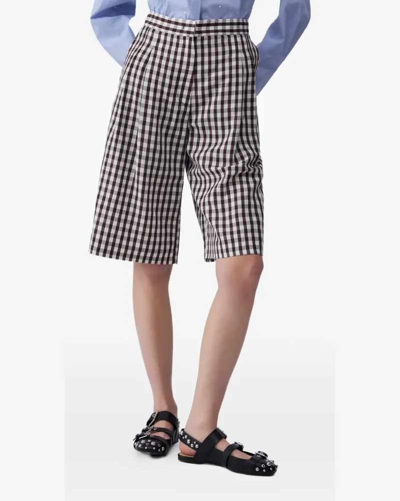 Liu Jo gingham bermuda shorts - Braun Braun