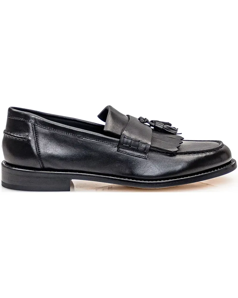 Doucal´s Loafer mit Quasten - Schwarz Schwarz