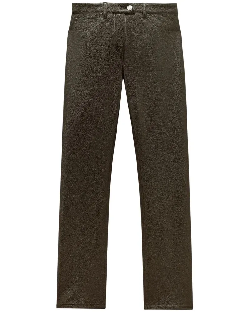 Courrèges Gerade Hose mit 5 Taschen - Braun Braun