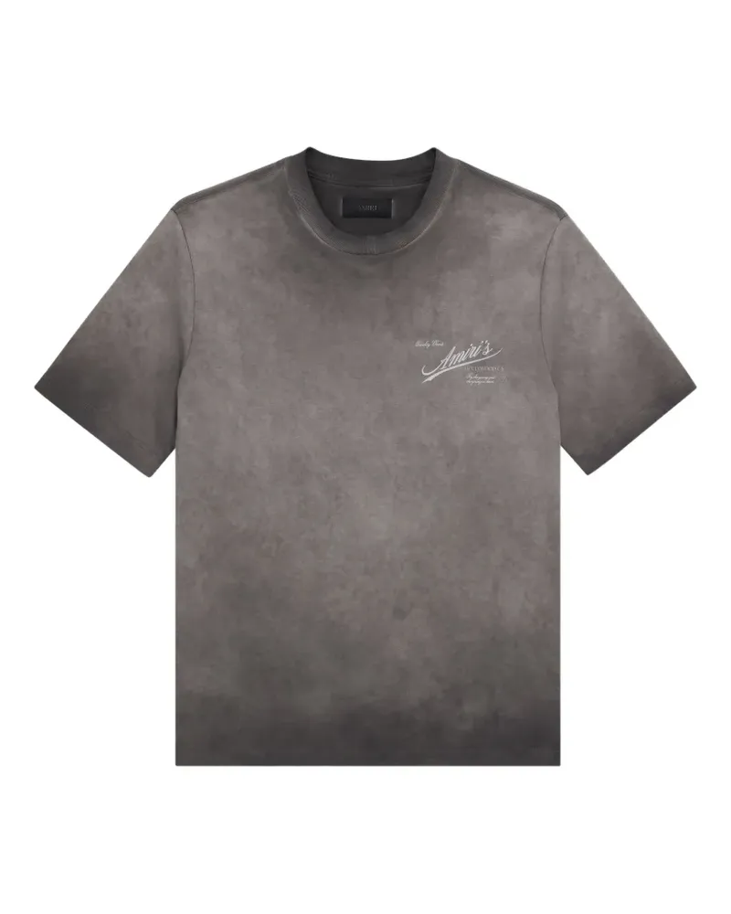 Amiri Aloha Label T-shirt - Grau Grau