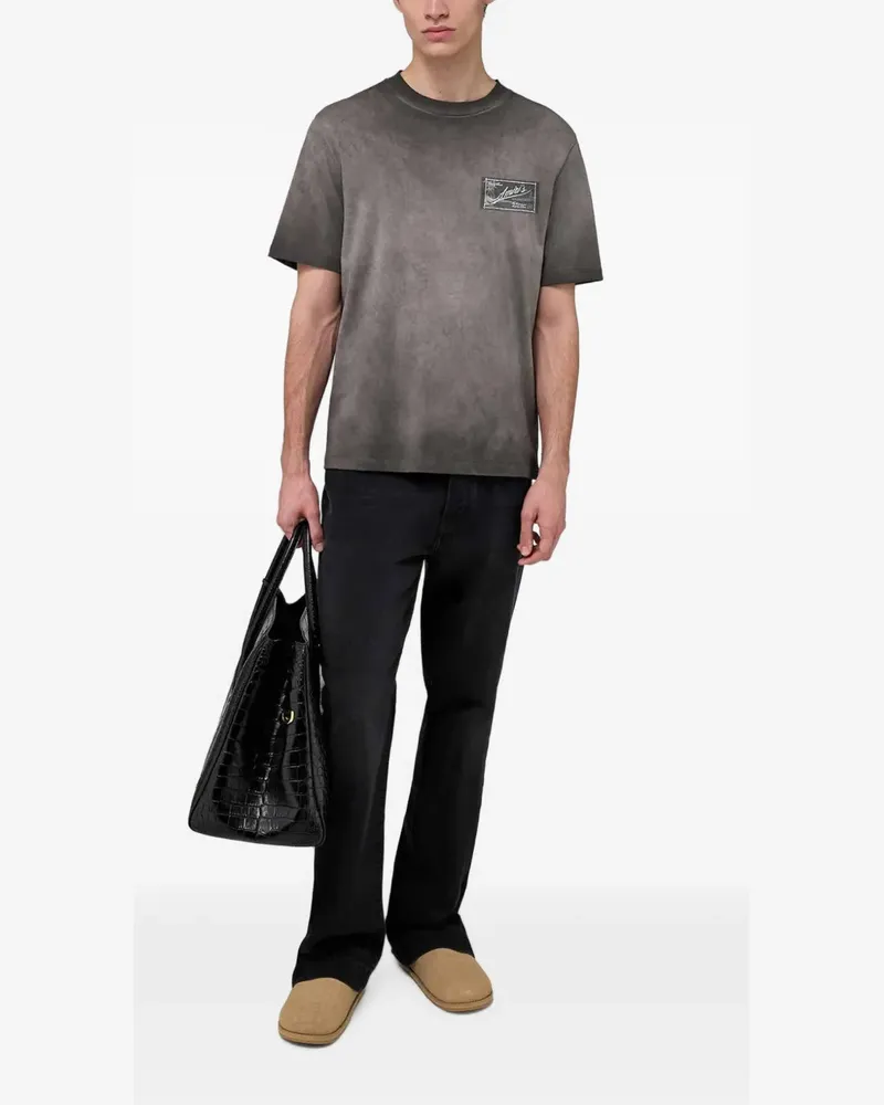 Amiri Aloha Label T-Shirt - Grau Grau