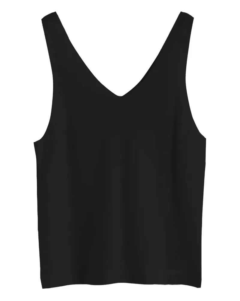 Chinti & Parker Oberteil mit V-Ausschnitt - Schwarz Schwarz