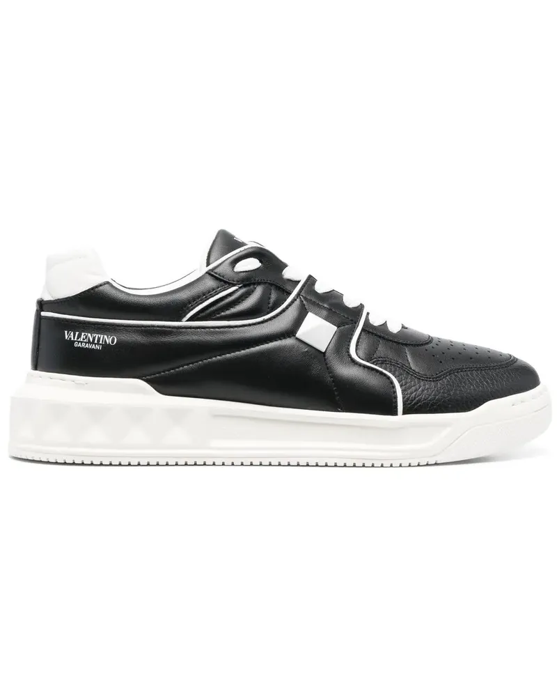 Valentino Garavani Roman Stud Sneakers - Schwarz Schwarz