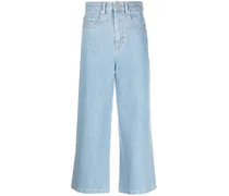 Weite Cropped-Jeans