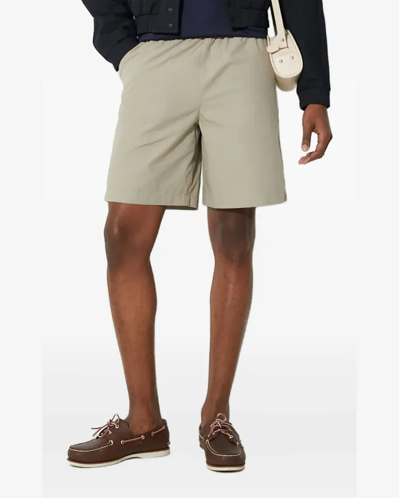 Fred Perry Popeline-Shorts mit Stickerei - Nude Nude