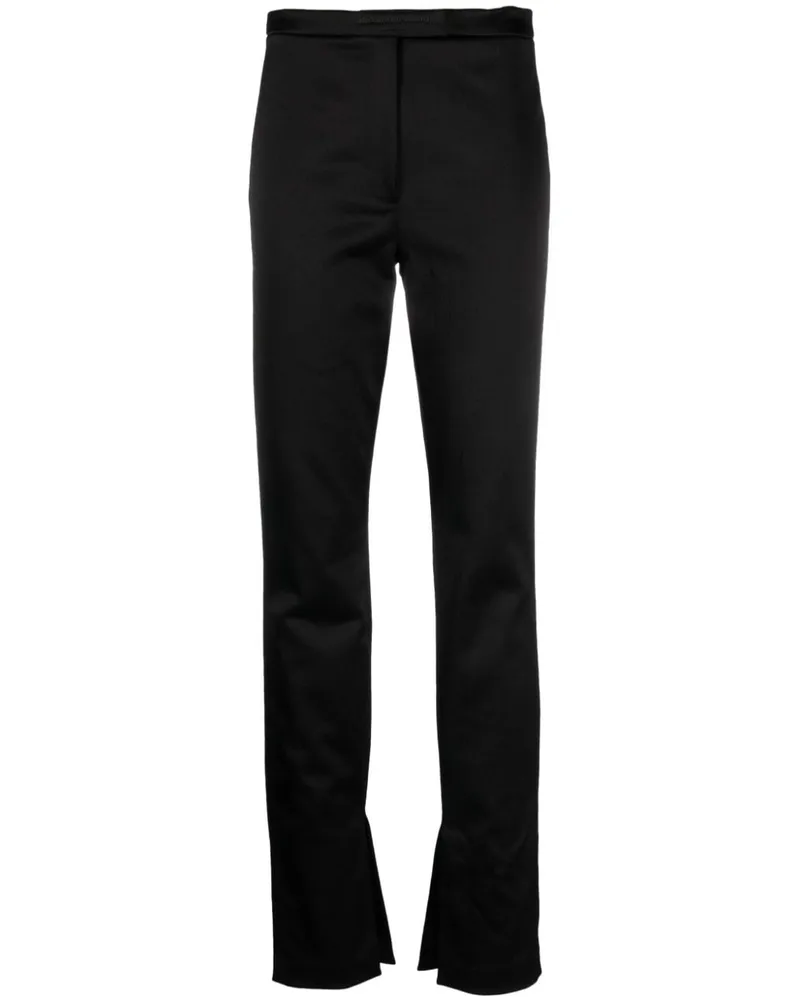Alexander Wang Leggings aus Satin - Schwarz Schwarz