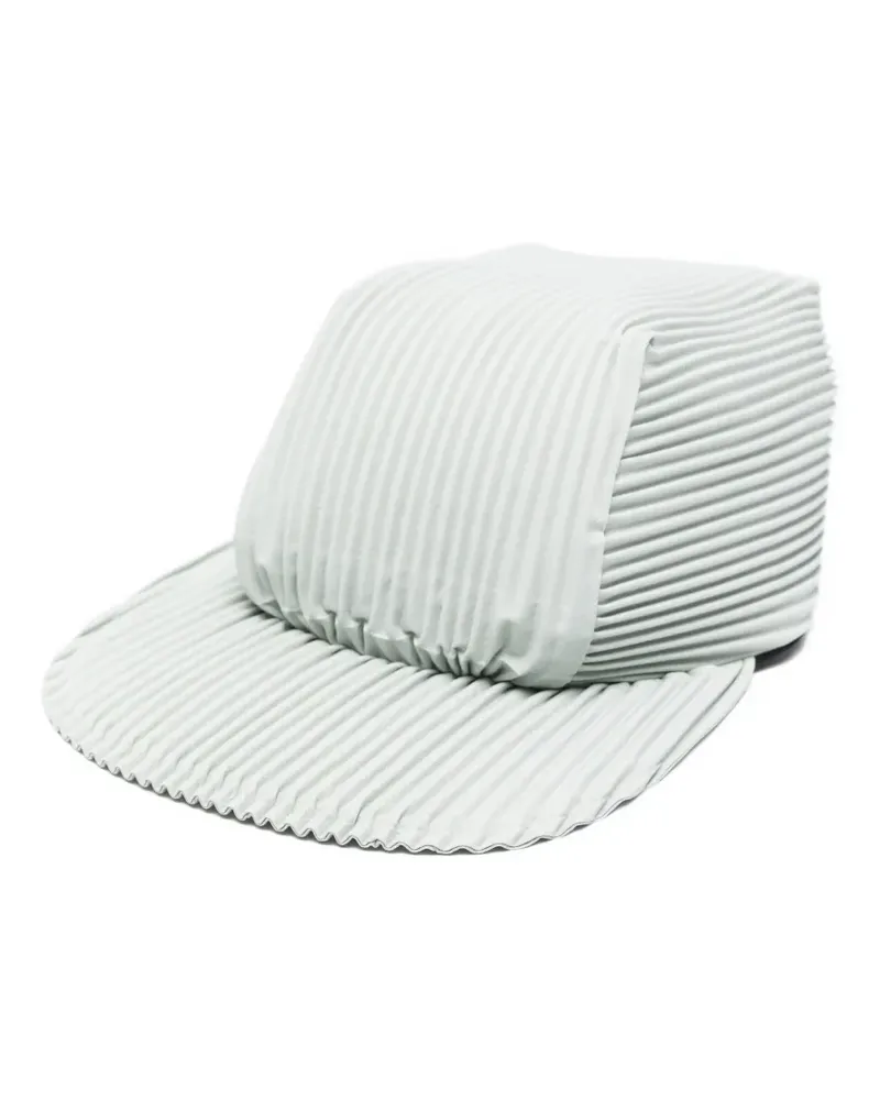 Issey Miyake pleated cap - Grau Grau