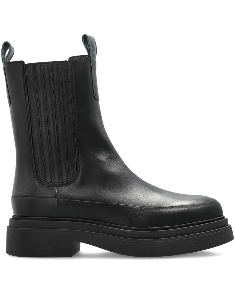 Paul Smith Stiefel mit elastischen Einsätzen - Schwarz Schwarz