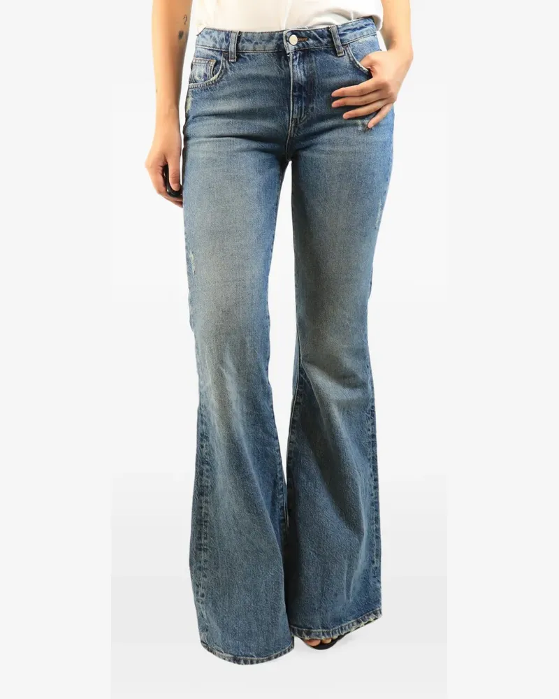 Amish Woodstock flared jeans - Blau Blau