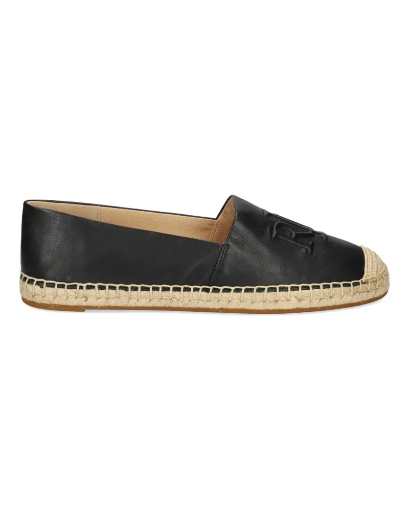 Ralph Lauren logo-embroidered espadrilles - Schwarz Schwarz