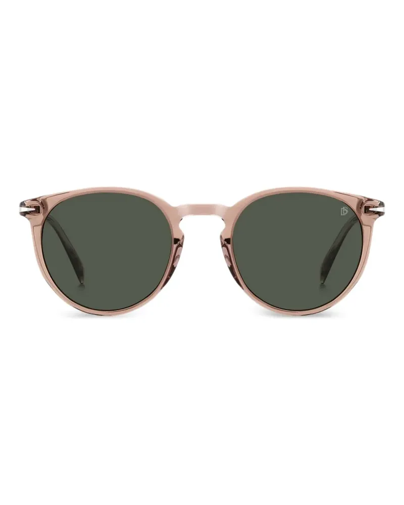 EYEWEAR by DAVID BECKHAM round-frame sunglasses - Nude Nude