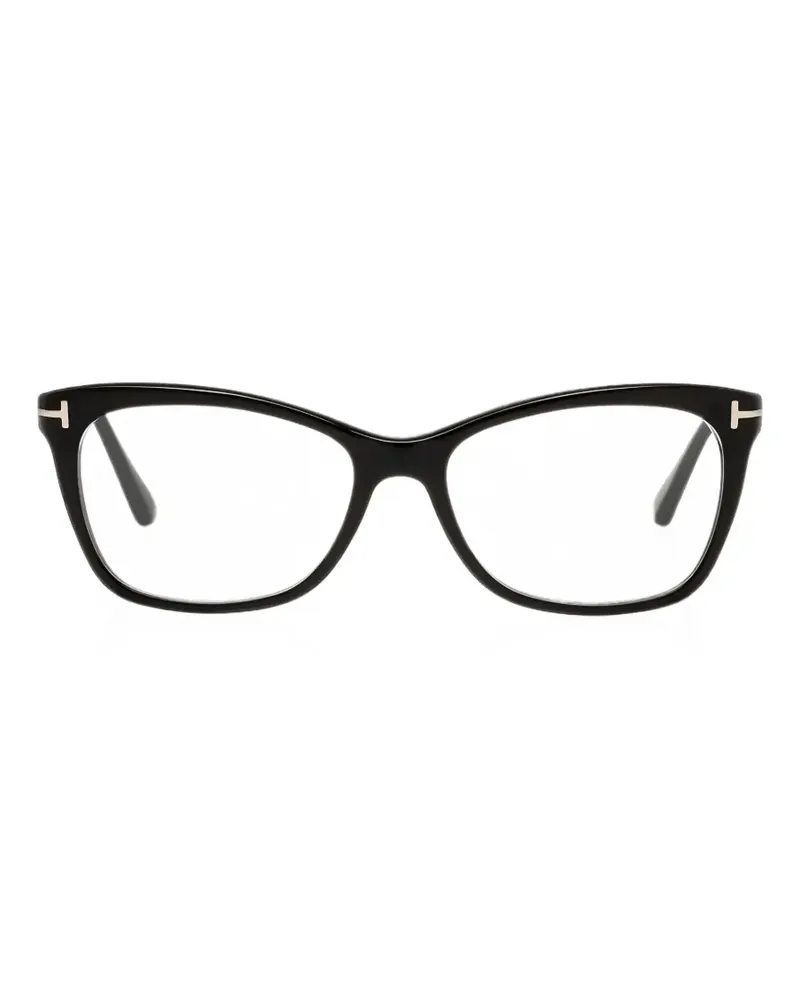 Tom Ford Brille mit Cat-Eye-Gestell - Schwarz Schwarz