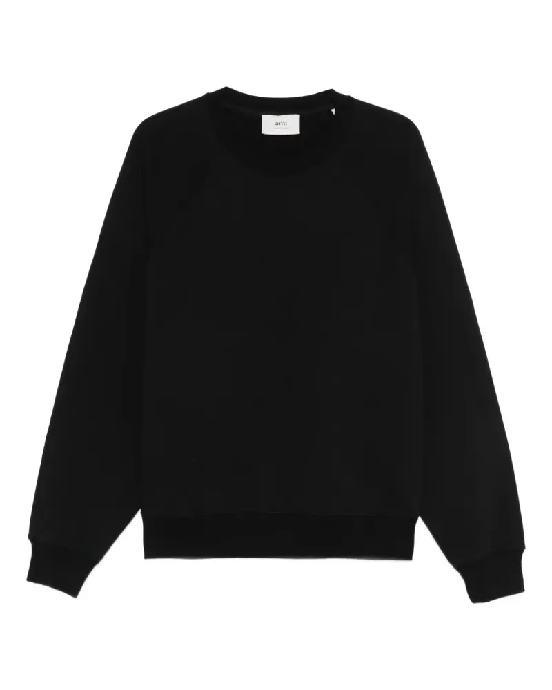 AMI Paris long-sleeve sweatshirt - Schwarz Schwarz
