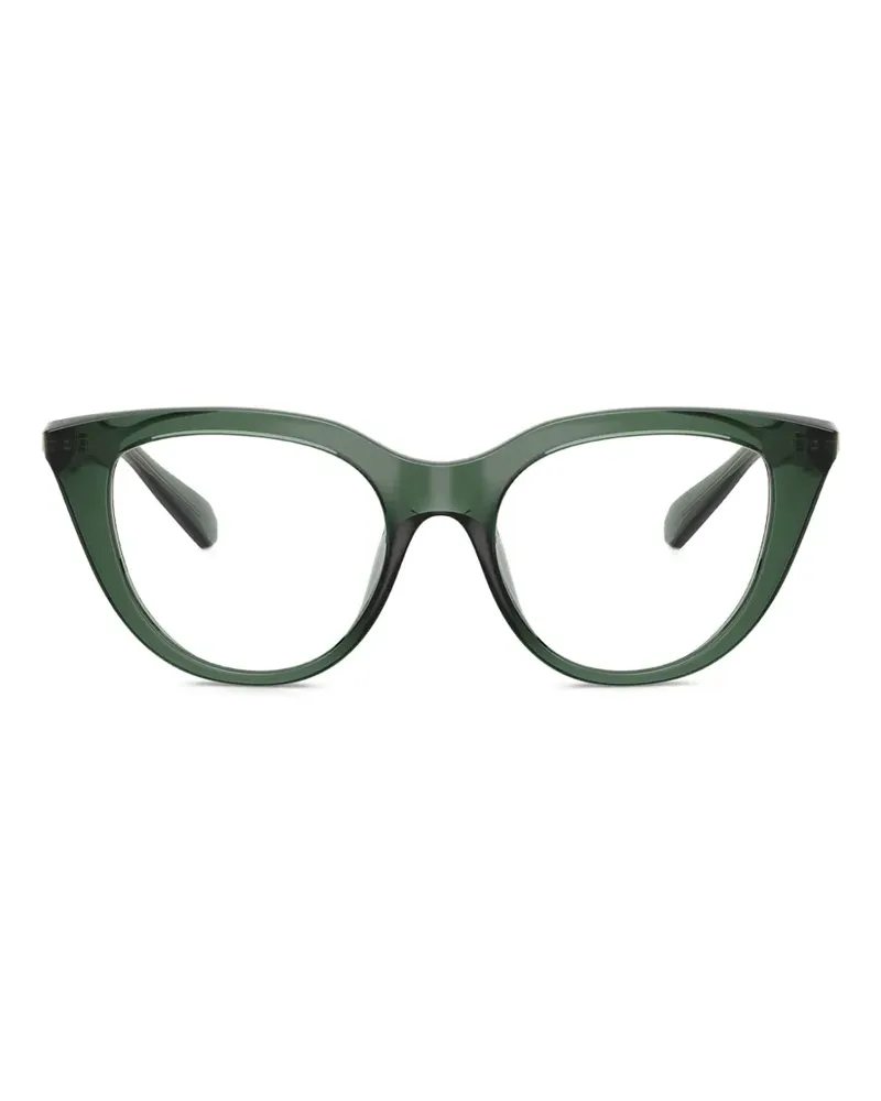 Swarovski Cat-Eye-Brille - Grün Grün