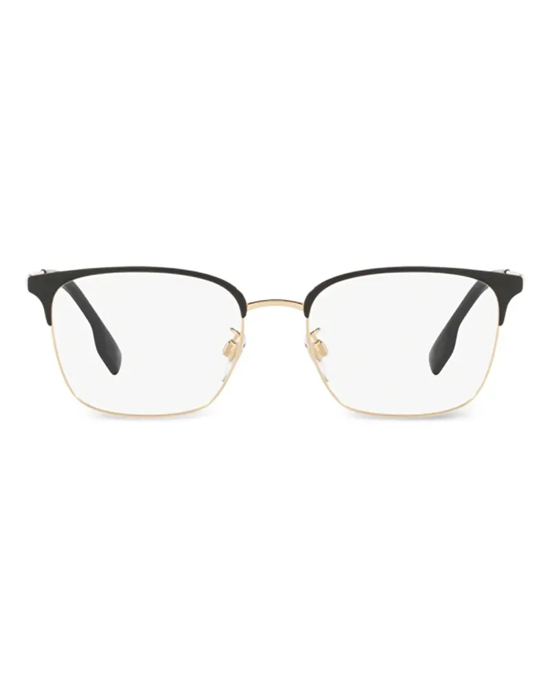 Burberry Brille mit eckigem Gestell - Schwarz Schwarz