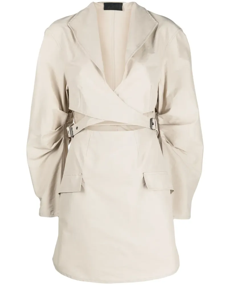 Han Kjøbenhavn Kleid mit Cut-Outs - Nude Nude