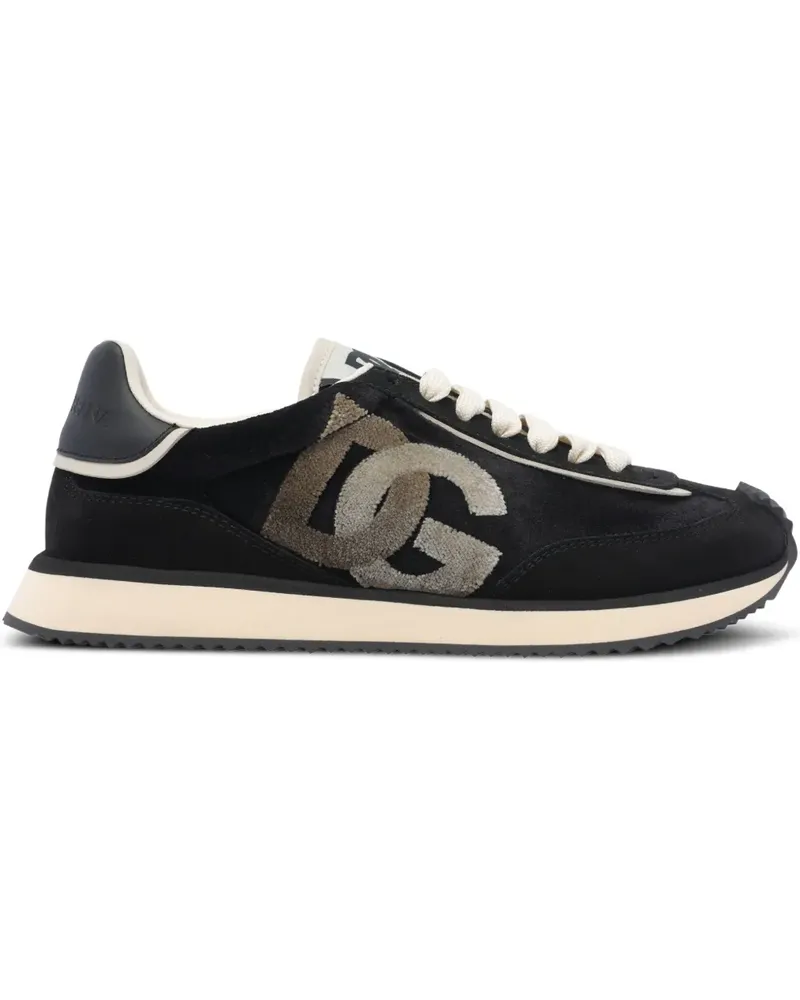 Dolce & Gabbana Sneakers aus Wildleder - Schwarz Schwarz