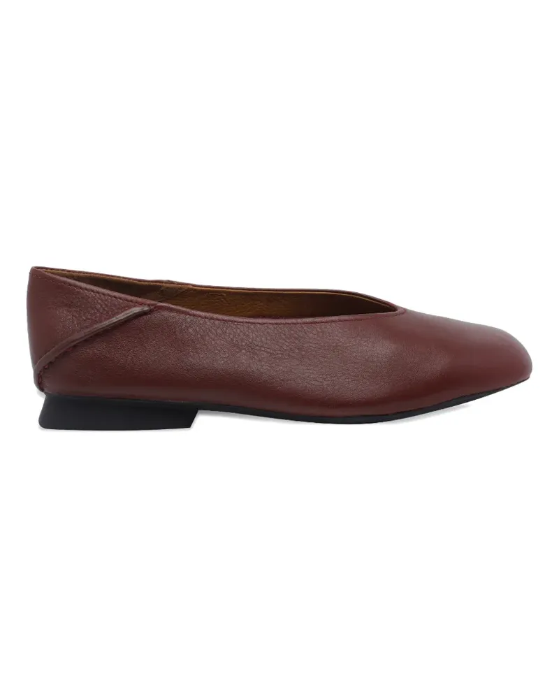 Camper Casi Myra leather flats - Braun Braun