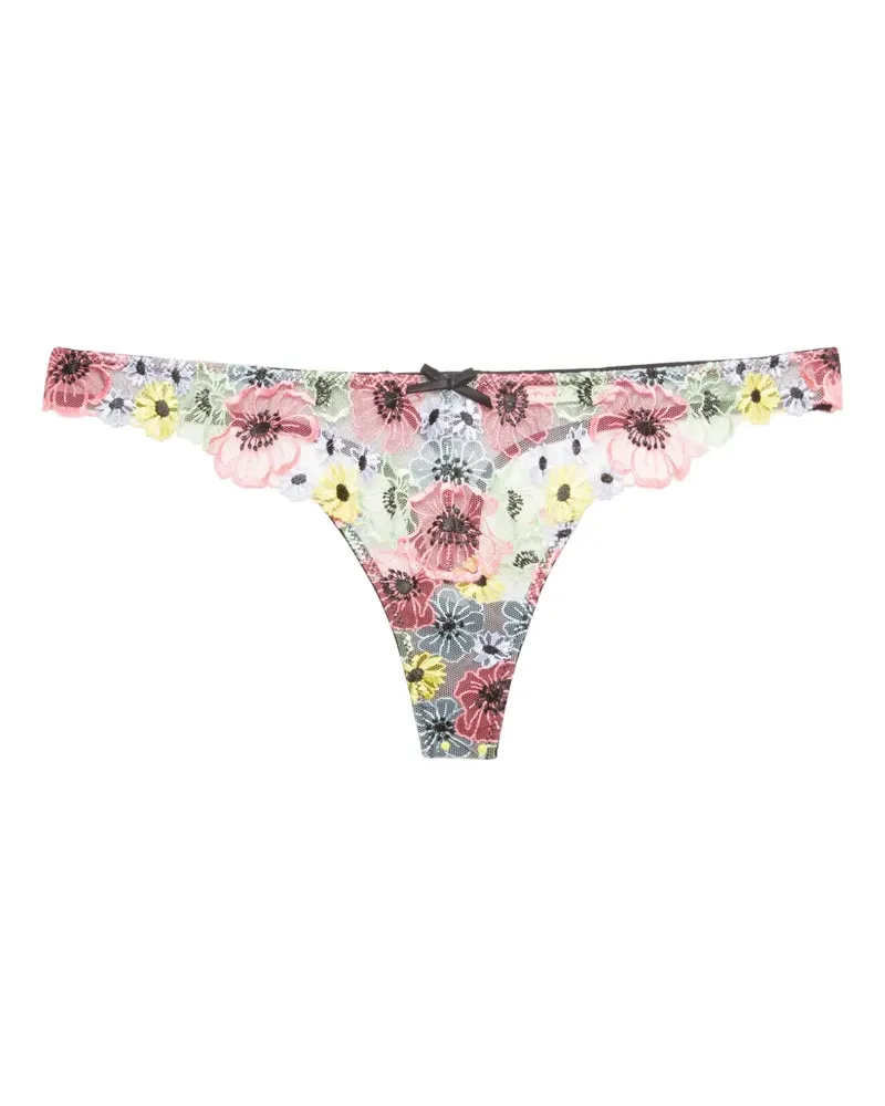 Fleur Du Mal Azalea Tanga - Rosa Rosa
