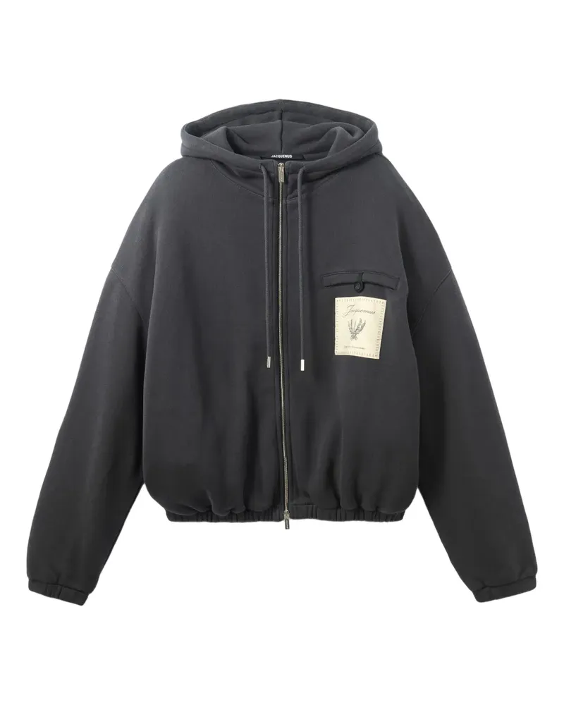 Jacquemus Le Torneo zip-up hoodie - Grau Grau