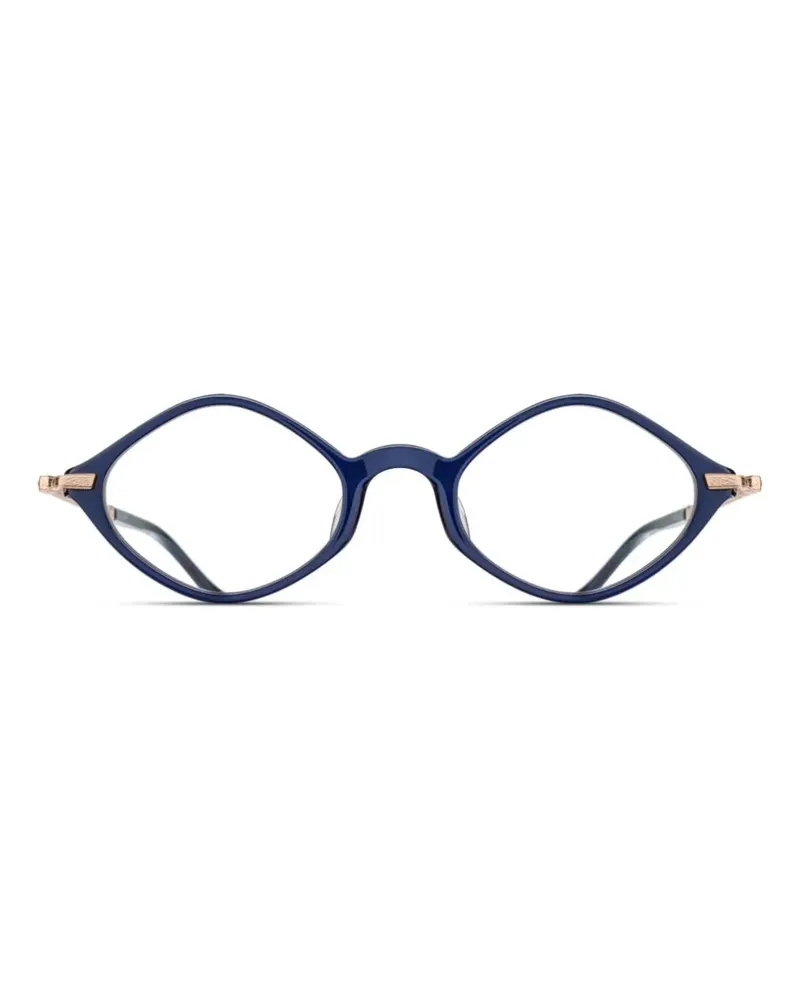 RETROSUPERFUTURE Brille mit rundem Gestell - Blau Blau