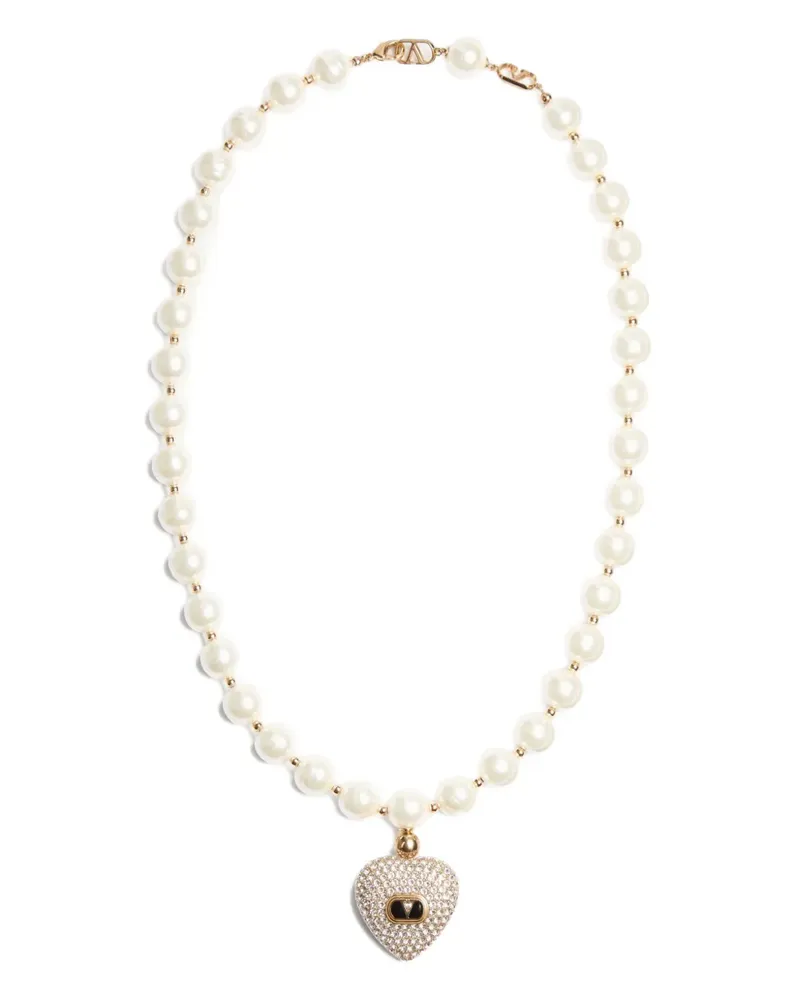 Valentino Garavani Coeur Royal Halskette - Gold Gold