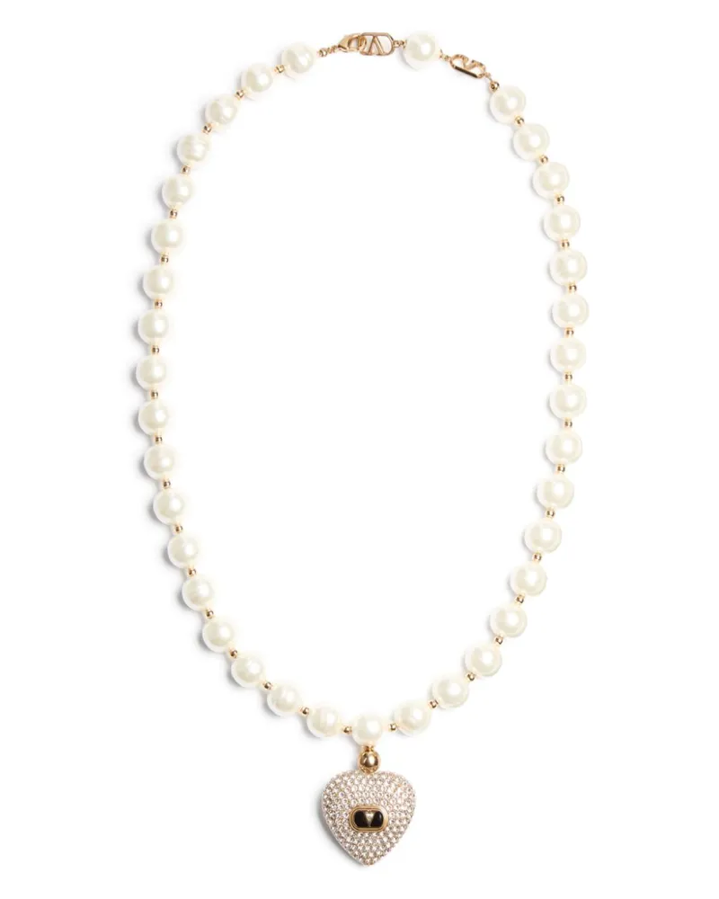 Valentino Garavani Coeur Royal Halskette - Gold Gold