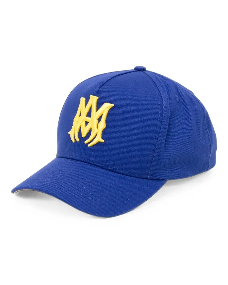Amiri MA logo-embroidered baseball cap - Blau Blau