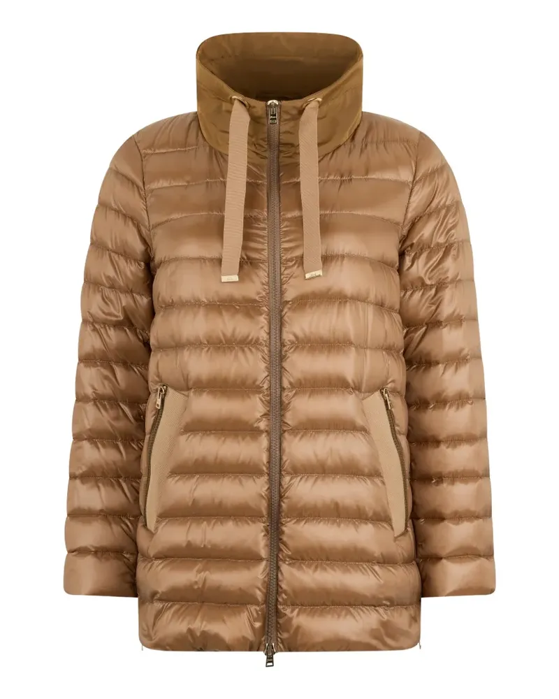 Herno high-neck puffer jacket - Braun Braun
